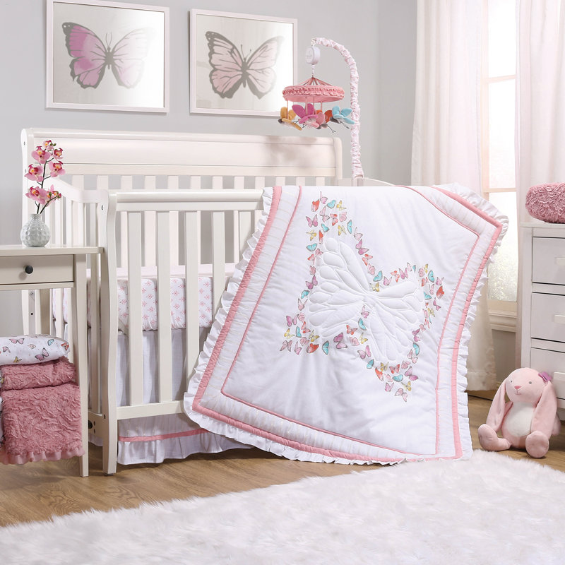 butterfly crib bedding